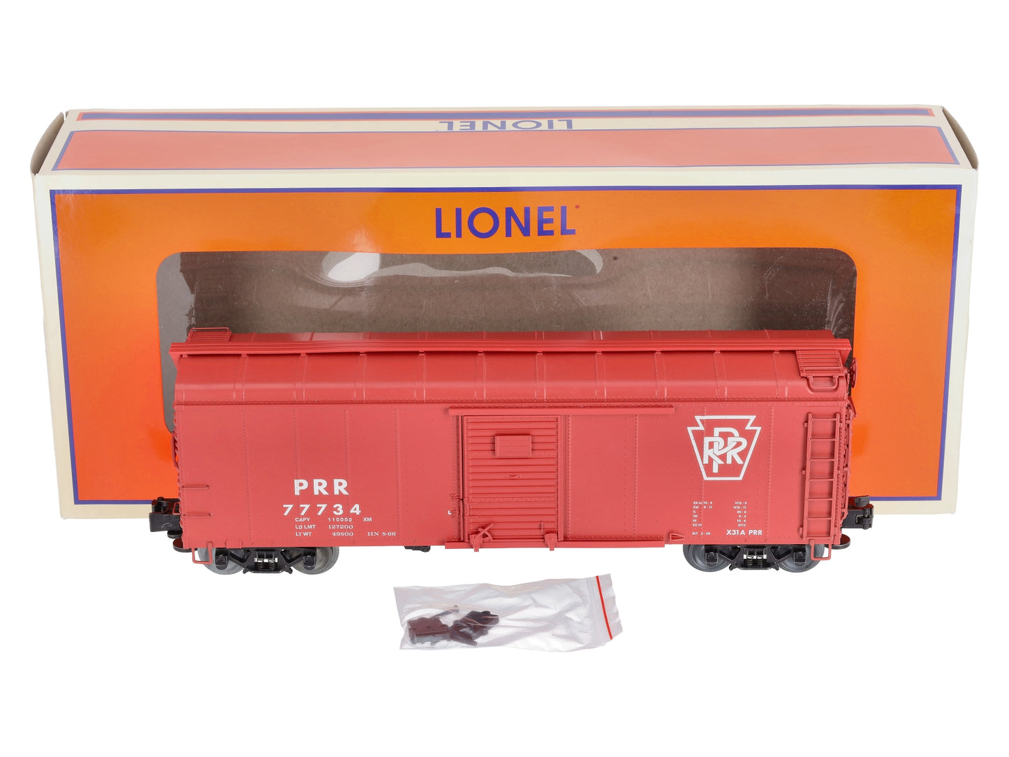 Lionel 6-84893 O Pennsylvania X31 Round Roof Boxcar #77734