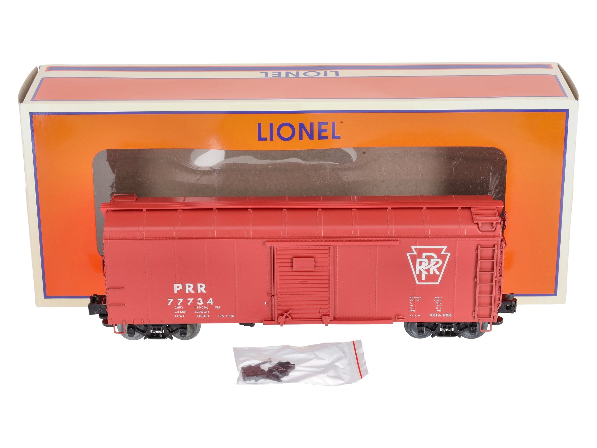 Lionel 6-84893 O Pennsylvania X31 Round Roof Boxcar #77734