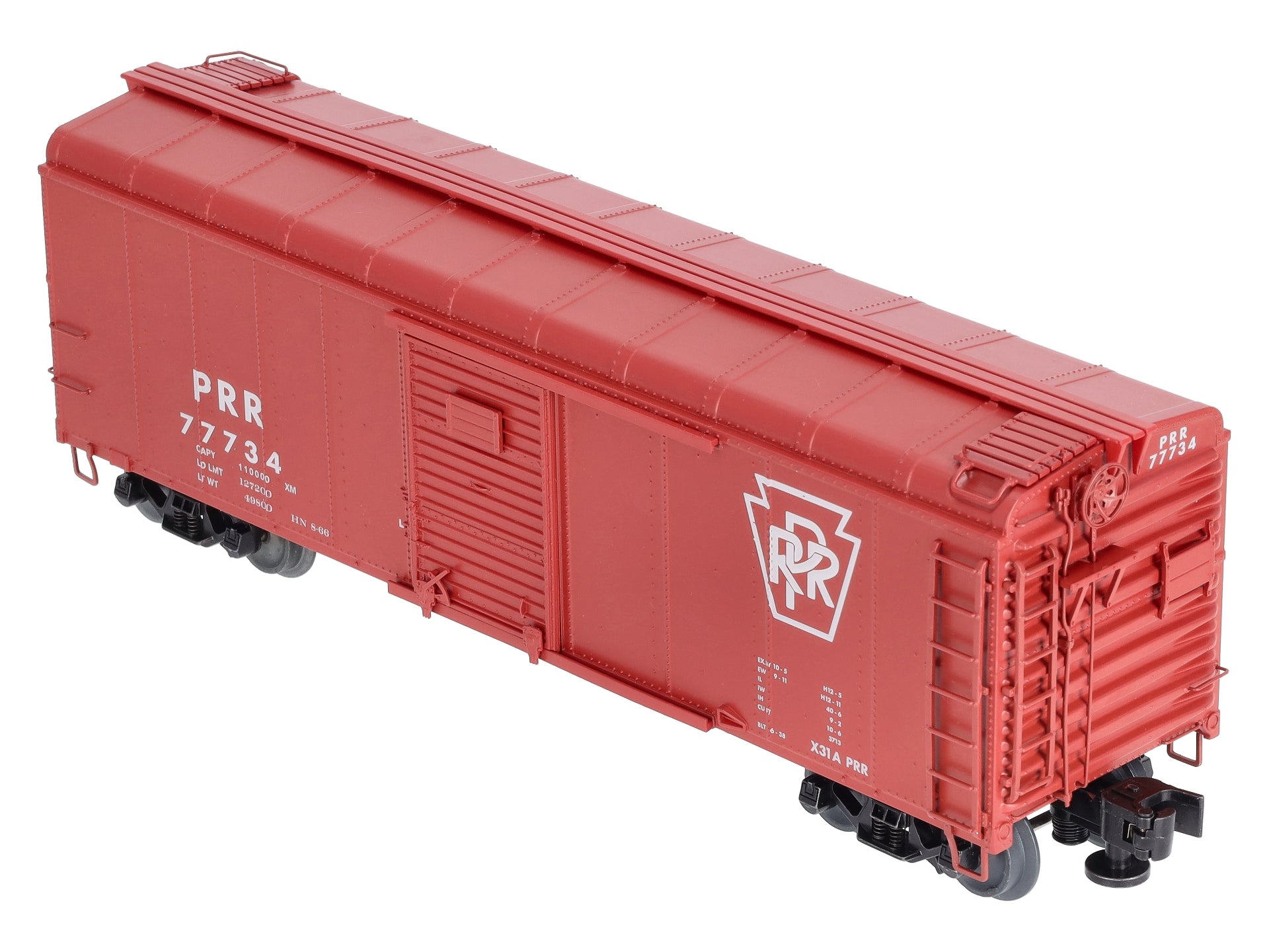 Lionel 6-84893 O Pennsylvania X31 Round Roof Boxcar #77734
