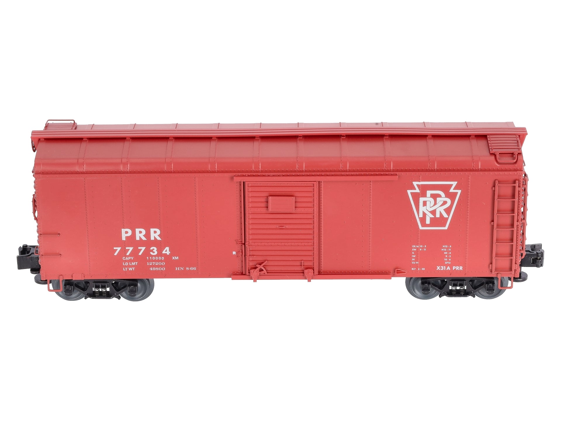 Lionel 6-84893 O Pennsylvania X31 Round Roof Boxcar #77734