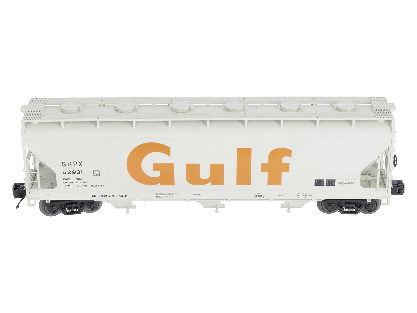 MTH 20-97872 O Gulf 3-Bay Centerflow Hopper #52931