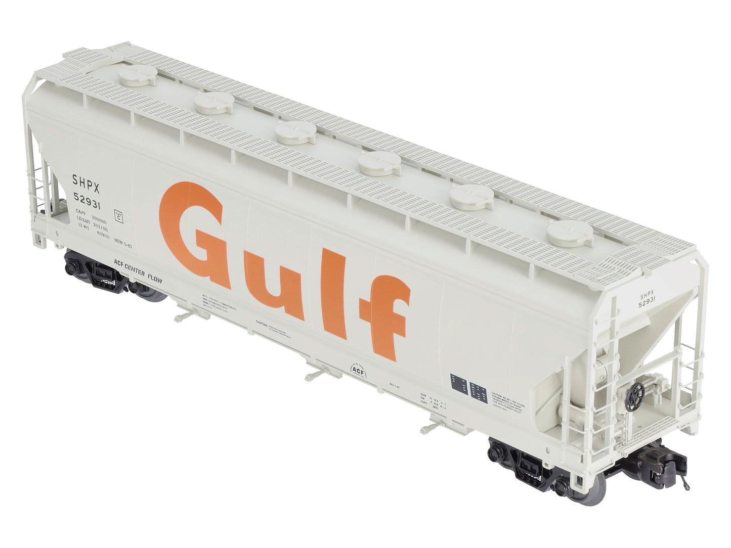 MTH 20-97872 O Gulf 3-Bay Centerflow Hopper #52931