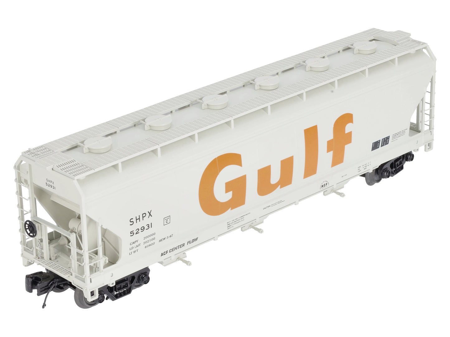 MTH 20-97872 O Gulf 3-Bay Centerflow Hopper #52931