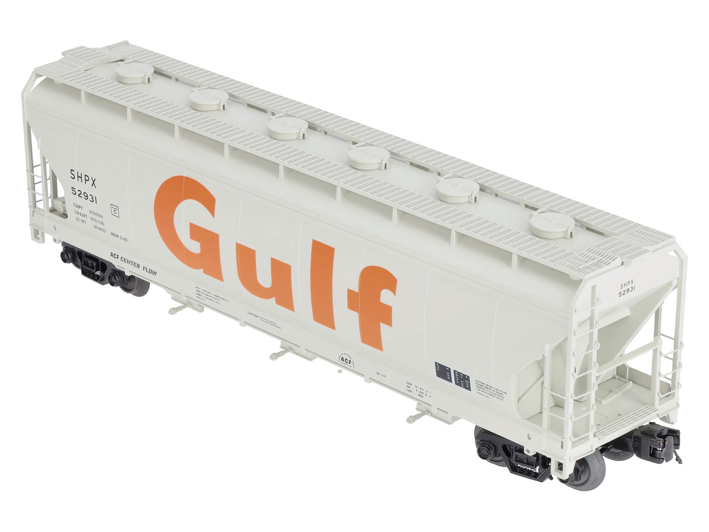 MTH 20-97872 O Gulf 3-Bay Centerflow Hopper #52931