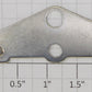 Lionel 622-199 Nickel Motor Truck Pivot Plate