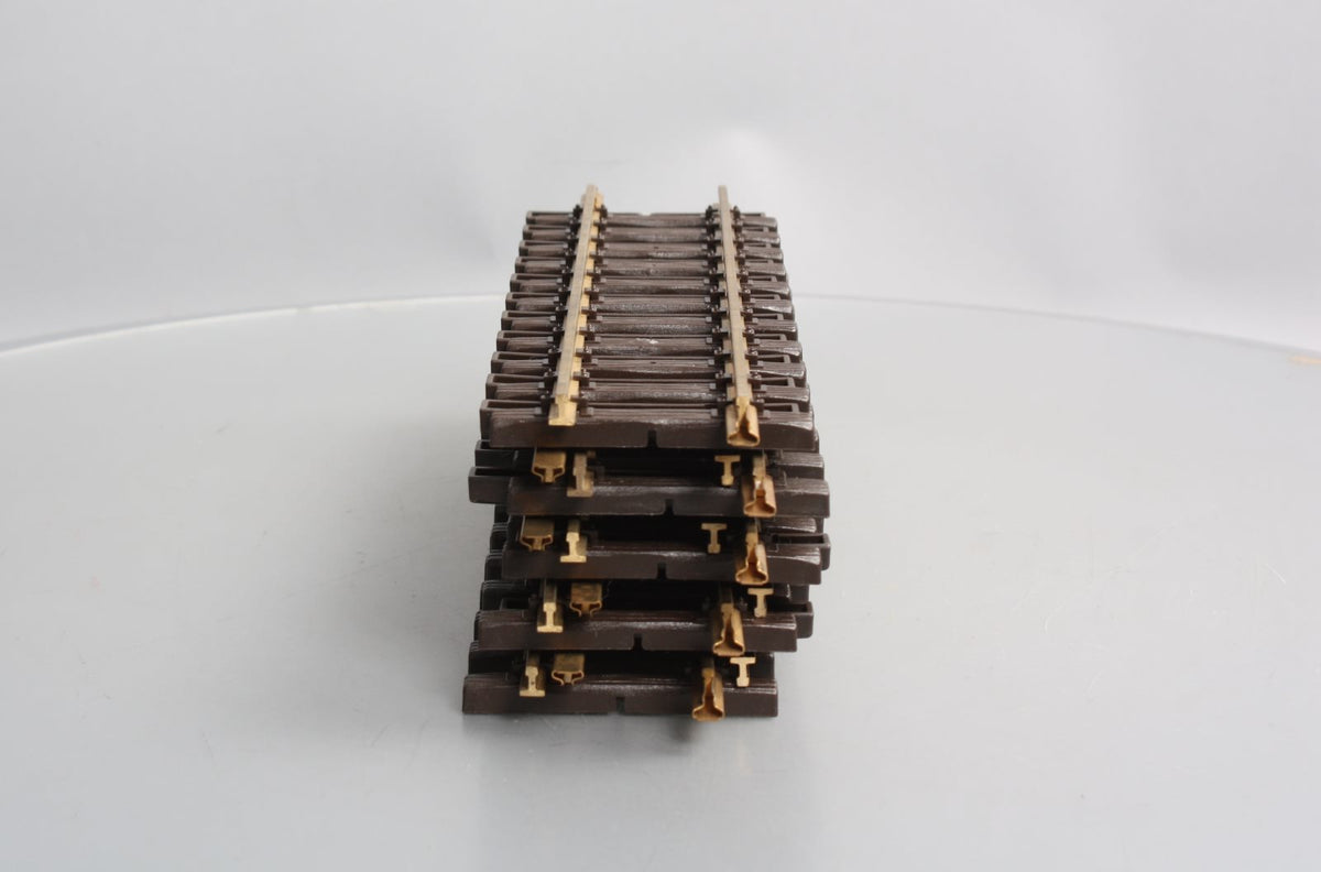 LGB 10000 G Gauge 12 Inch Brass Rail Straight Track Sections (9) EX/Box