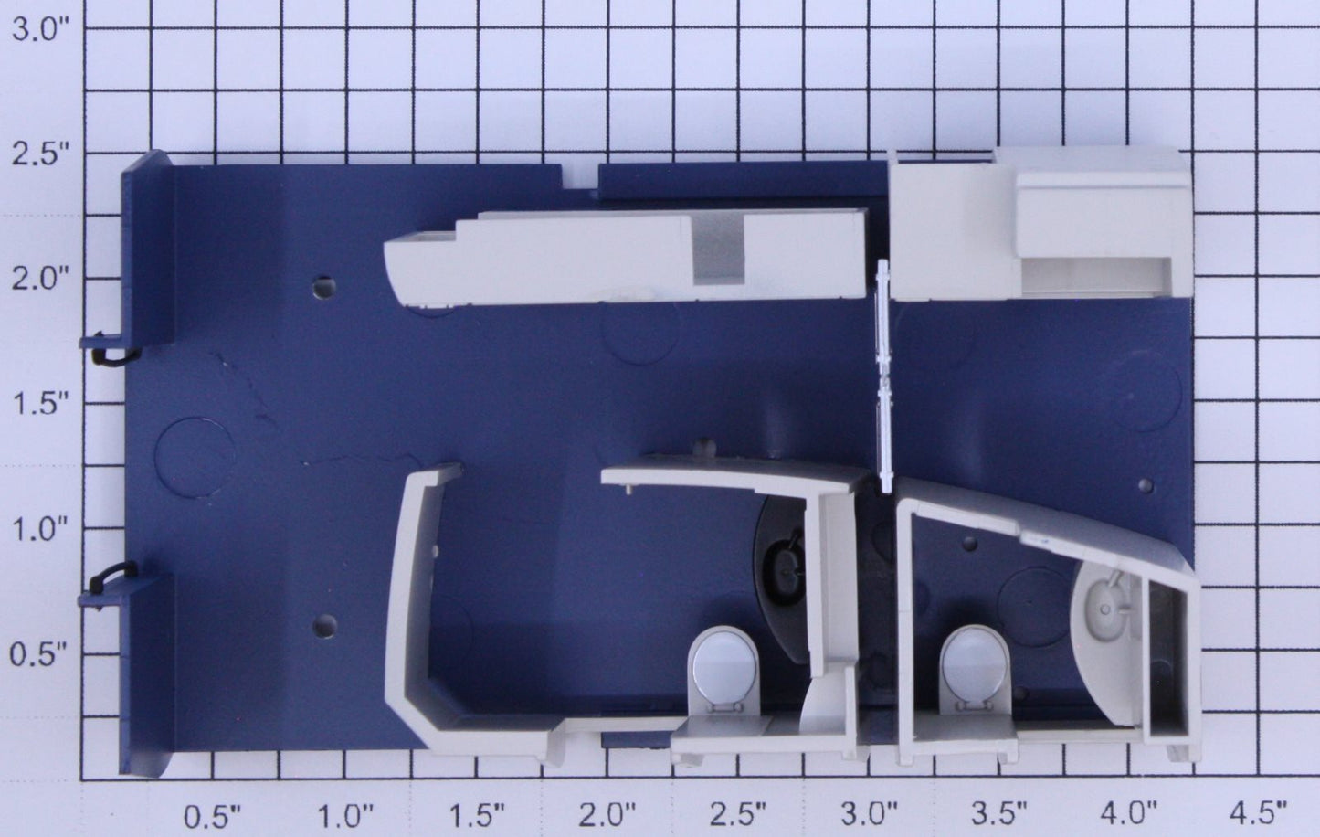 Lionel 15532-26 Acela Coach Interior Front section #3523
