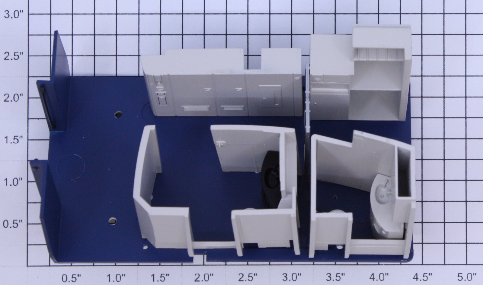 Lionel 15532-26 Acela Coach Interior Front section #3523