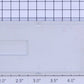 Lionel 14531-155 American Freedom PA-1 White Smoke Exhaust Roof Panel