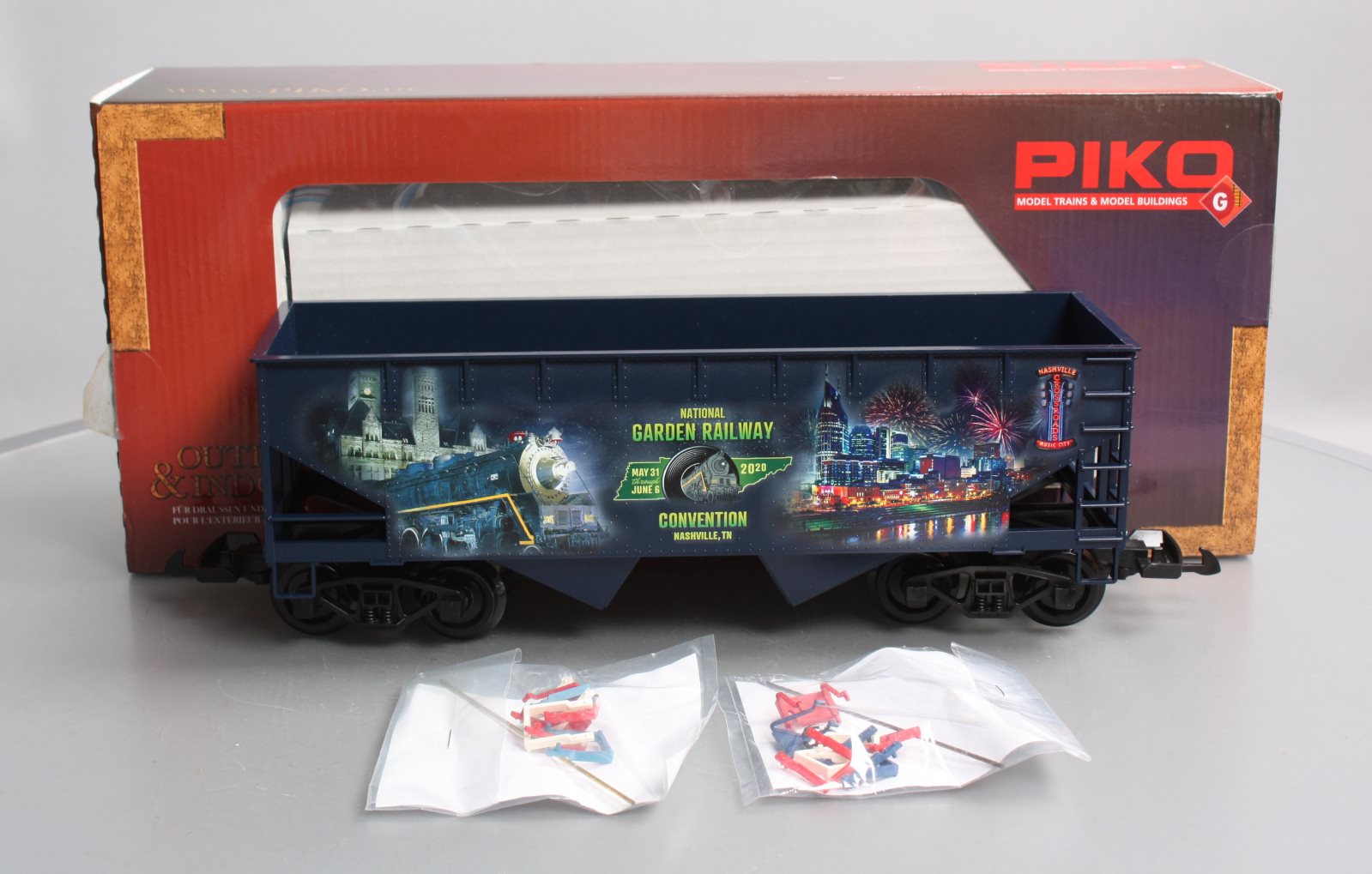 Piko 30058 G Scale 2020 national Garden Railway Convention Car