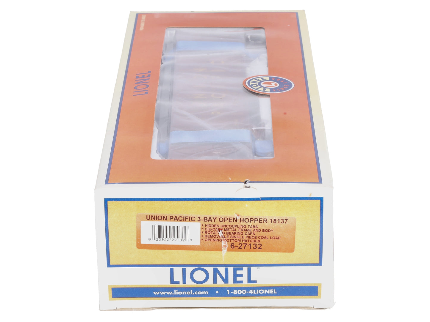 Lionel 6-27132 O Gauge Union Pacific 3-Bay Open Hopper