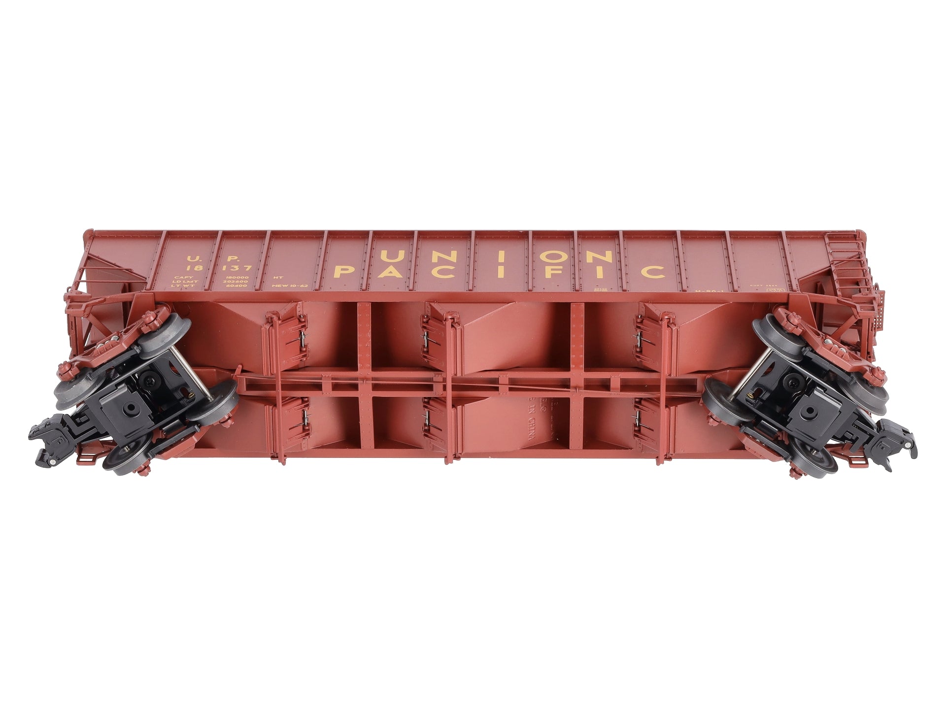 Lionel 6-27132 O Gauge Union Pacific 3-Bay Open Hopper – Trainz