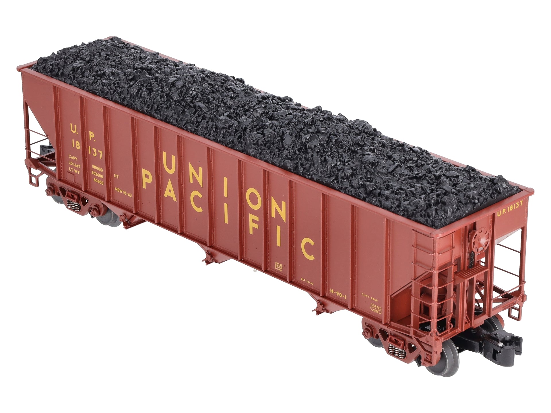 Lionel 6-27132 O Gauge Union Pacific 3-Bay Open Hopper – Trainz