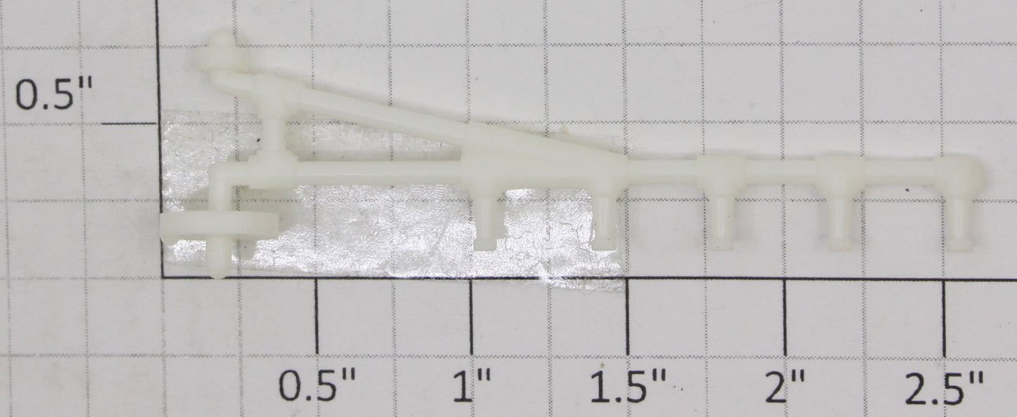 Lionel 18411-45 White Fire Car Sprayer Outrigger
