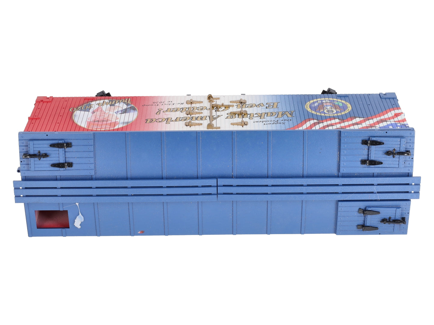 USA Trains R16043 G Scale Make America Even Greater Reefer Car