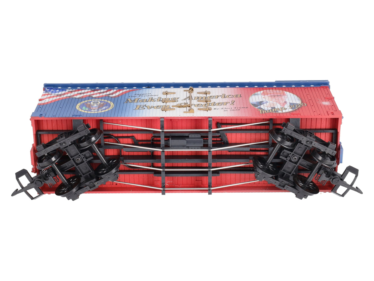 USA Trains R16043 G Scale Make America Even Greater Reefer Car
