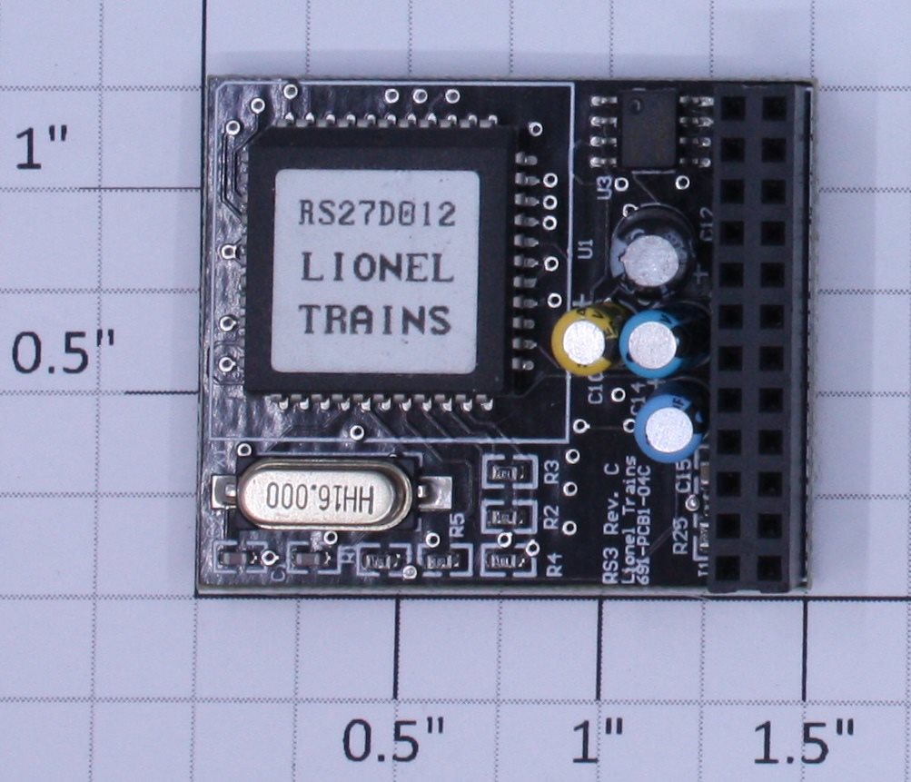 Lionel 691PCB1061 Generic RS.4 Diesel Sound PCB Circuit Board - RS27012