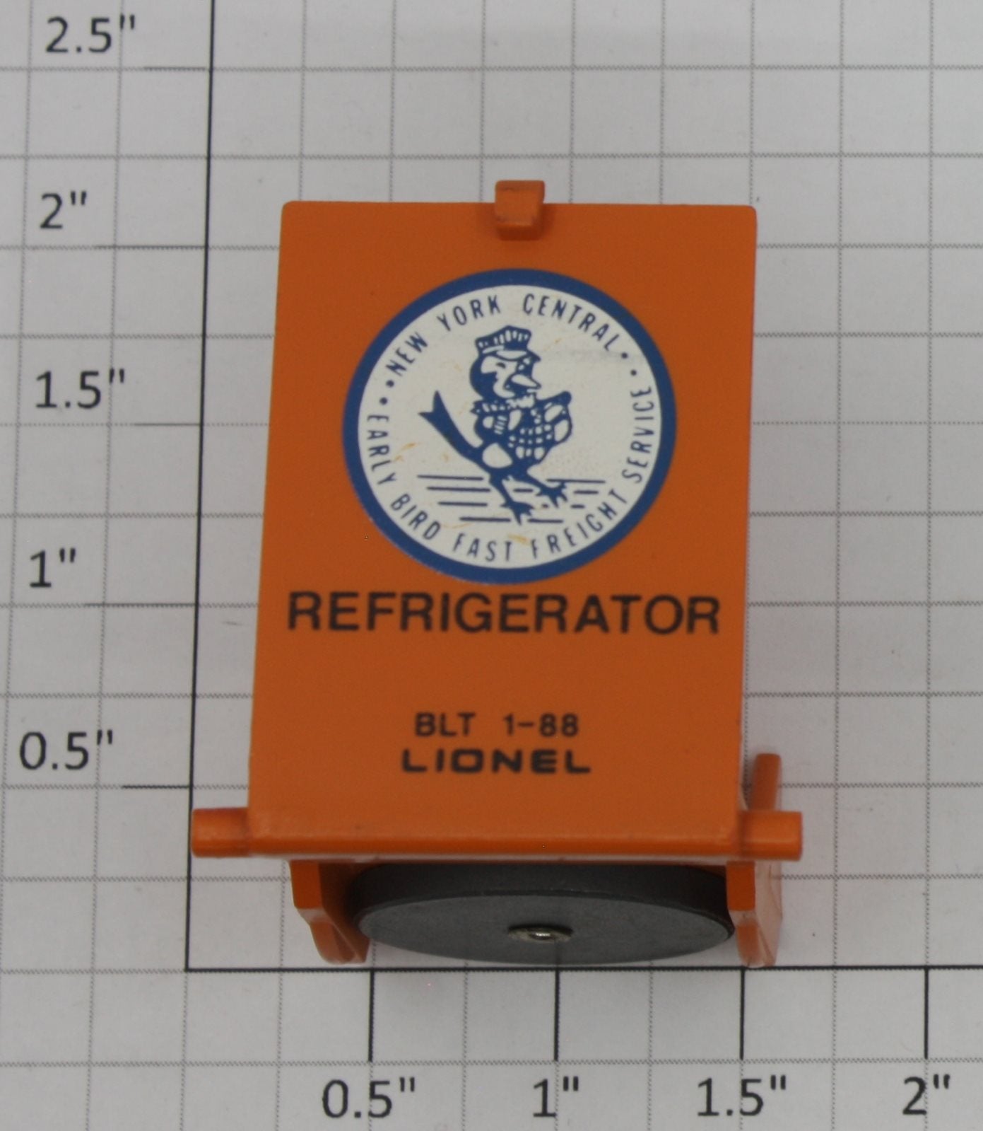Lionel 19808-11 Orange NYC Ice Compartment Door Assembly with Decal