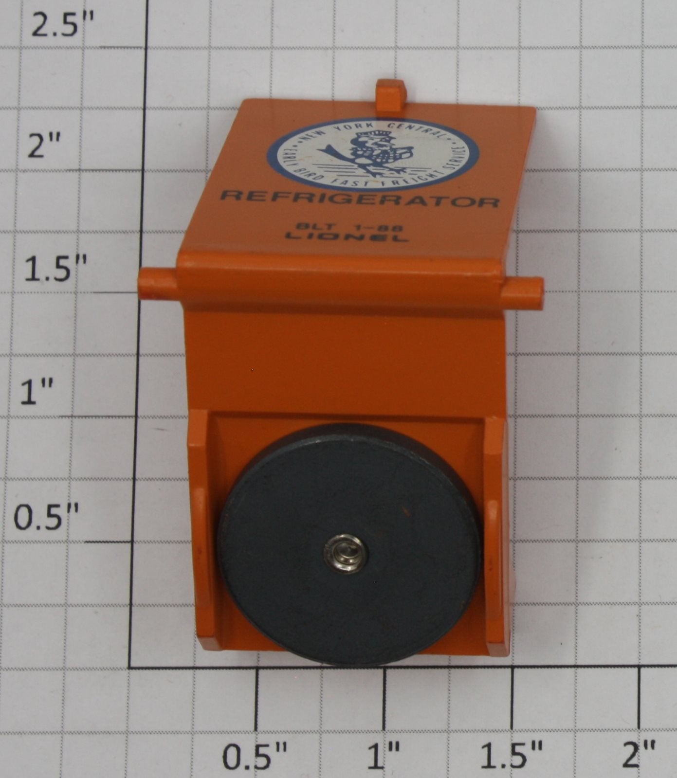 Lionel 19808-11 Orange NYC Ice Compartment Door Assembly with Decal