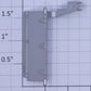 Lionel 19810-24 Silver Right Hand Milk Car Door