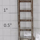 Lionel 814-4 Nickel 6-Rung Ladder Fits: 2814, 216, 516