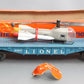 Lionel 6820 Vintage O Flatcar w/ Helicopter & Rockets