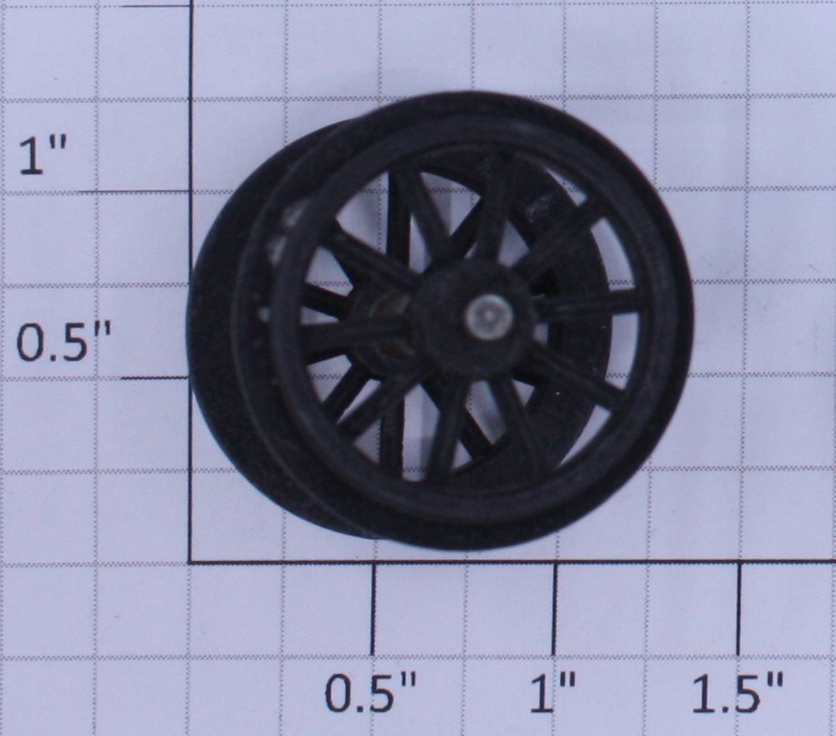 Lionel 700E-211 Trailing Truck Rear Spoked Wheel Set