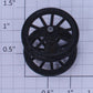 Lionel 700E-211 Trailing Truck Rear Spoked Wheel Set