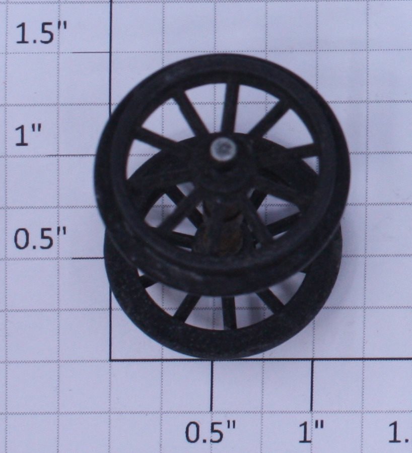 Lionel 700E-211 Trailing Truck Rear Spoked Wheel Set