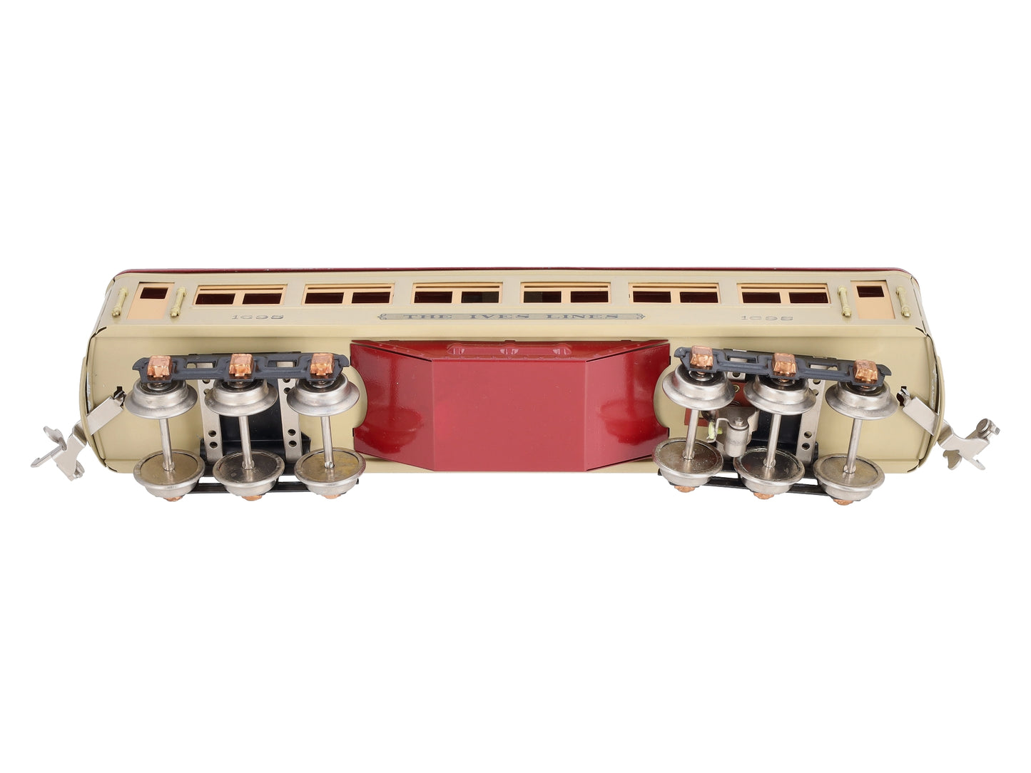 Williams 1695 O Reproduction Ives Tinplate Coach Passenger Car EX/Box