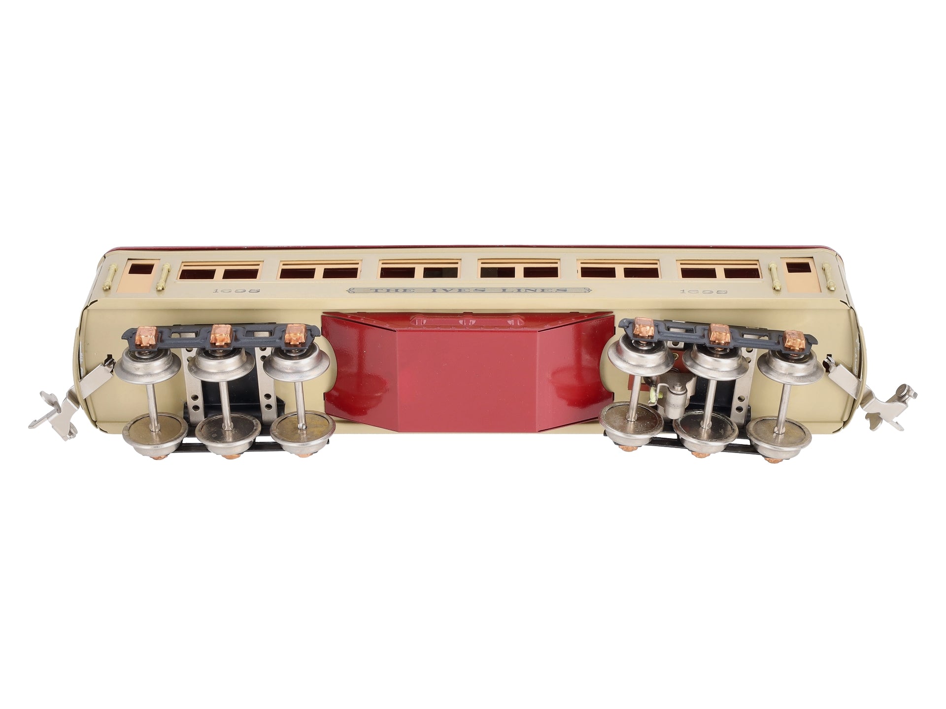 Williams 1695 O Reproduction Ives Tinplate Coach Passenger Car EX/Box