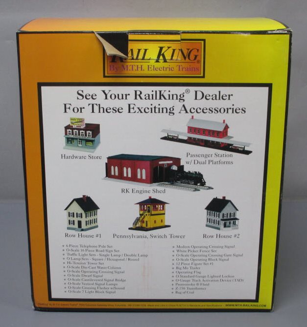 MTH 30-90050 O Assembled Girardini's Italian 3-Story Restaurant w/Blinking Sign EX/Box
