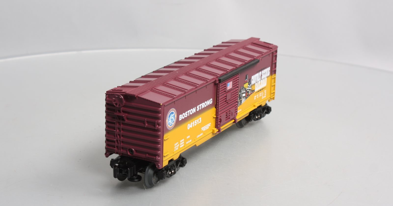 Lionel 6-59014 O Gauge Conway Scenic RR Boston Strong Boxcar #041513 LN