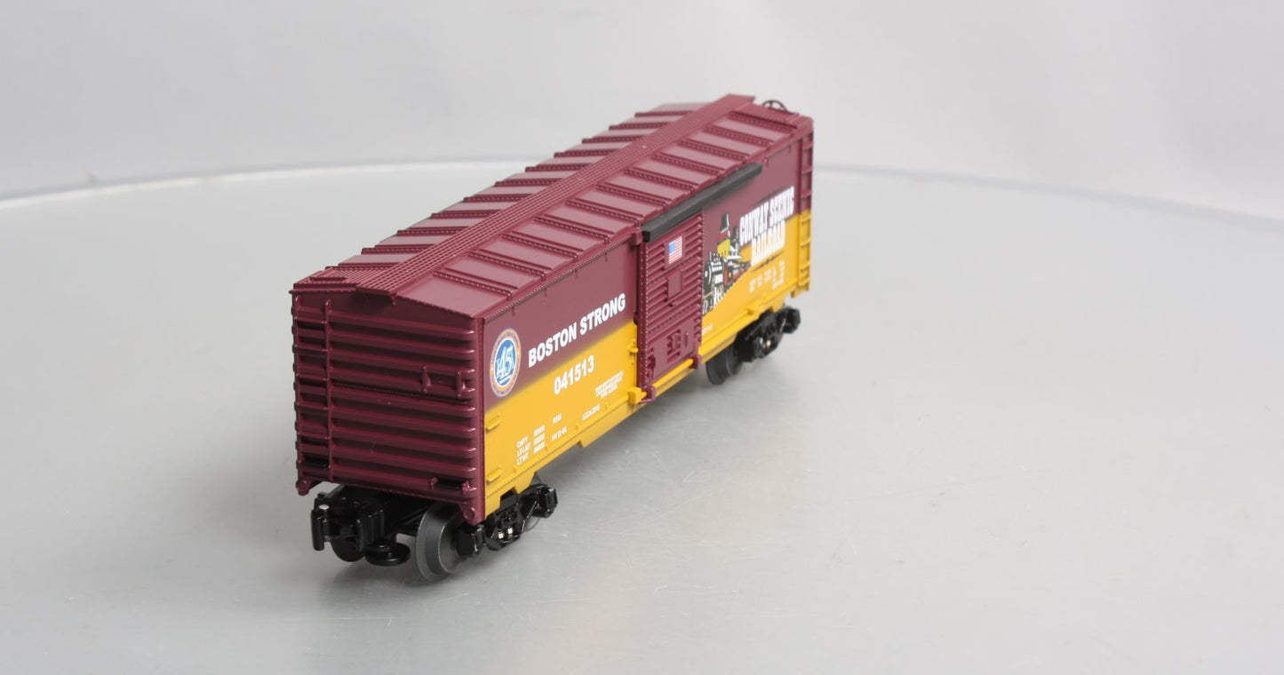 Lionel 6-59014 O Gauge Conway Scenic RR Boston Strong Boxcar #041513 LN