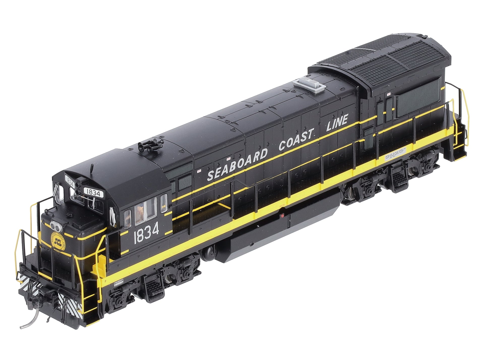 Atlas 10003812 HO Seaboard Coast Line U36B Diesel Locomotive #1834 w DCC/Sound