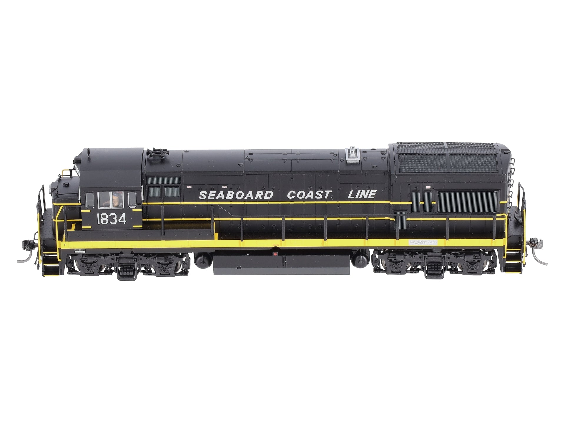 Atlas 10003812 HO Seaboard Coast Line U36B Diesel Locomotive #1834 w DCC/Sound