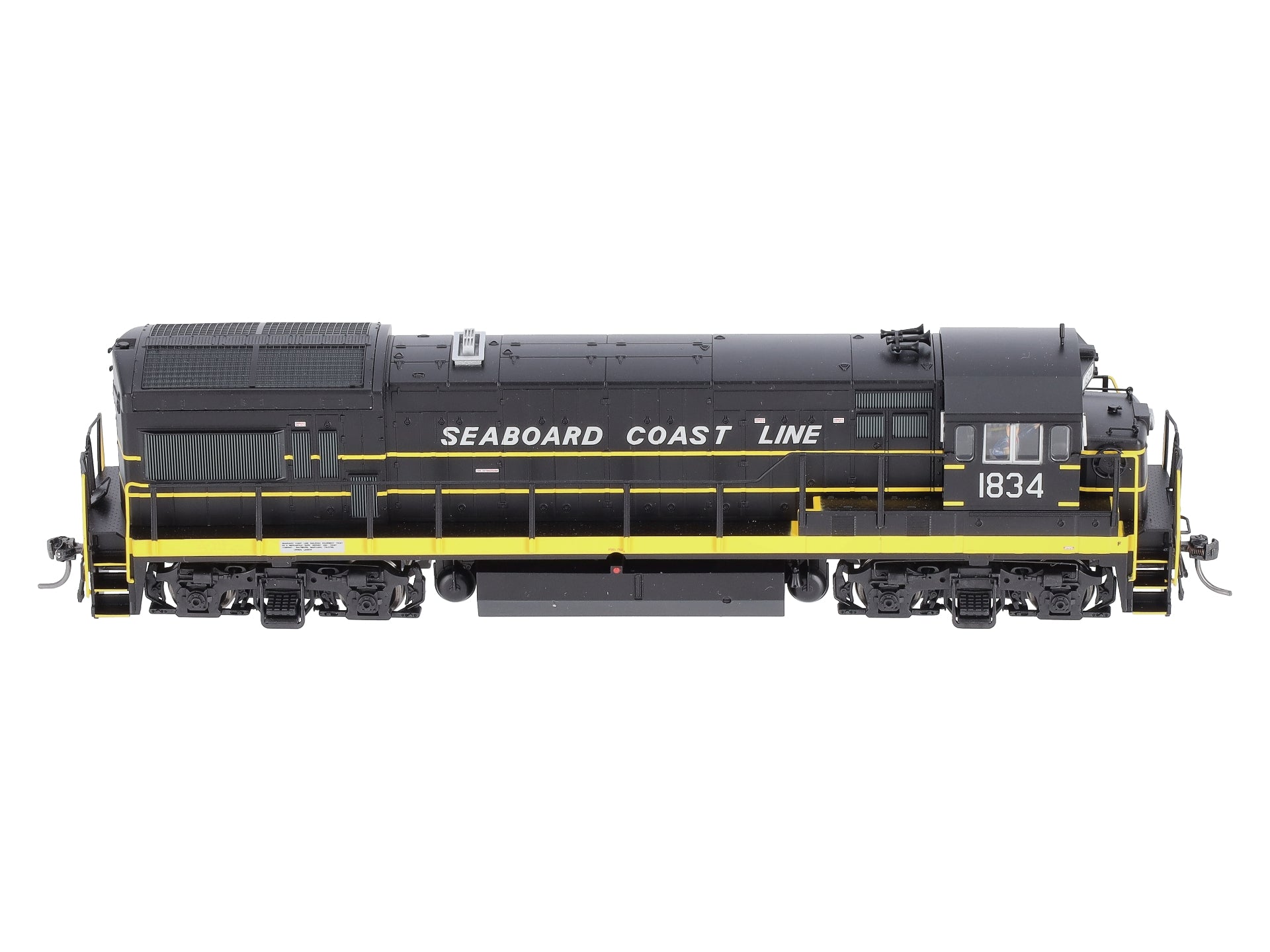 Atlas 10003812 HO Seaboard Coast Line U36B Diesel Locomotive #1834 w DCC/Sound