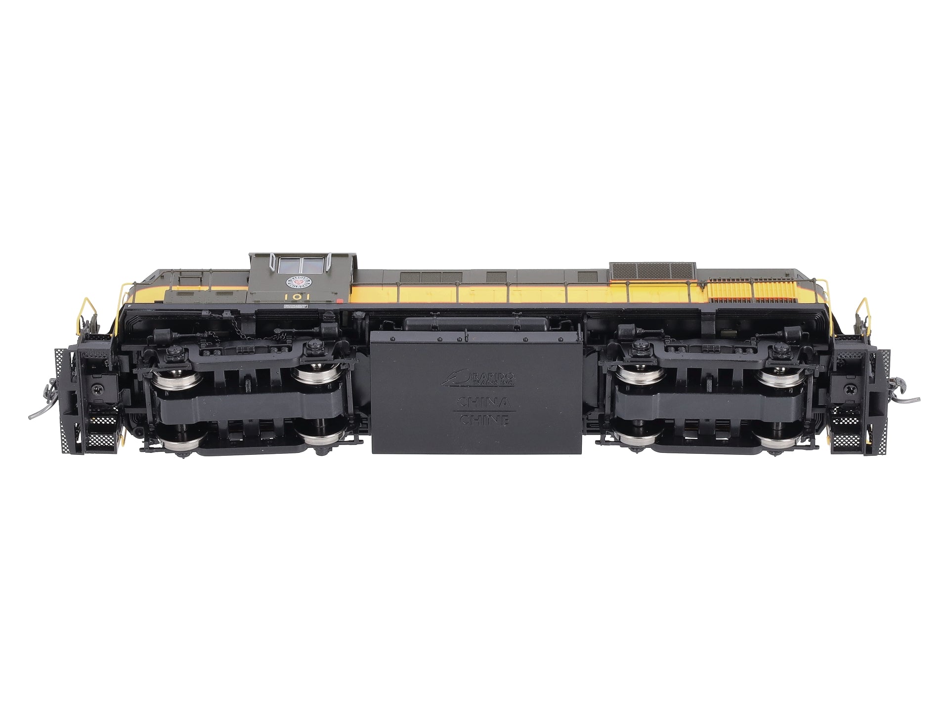 Rapido Trains 31086 HO Scale Seaboard Airline RS-11 Diesel Locomotive #101