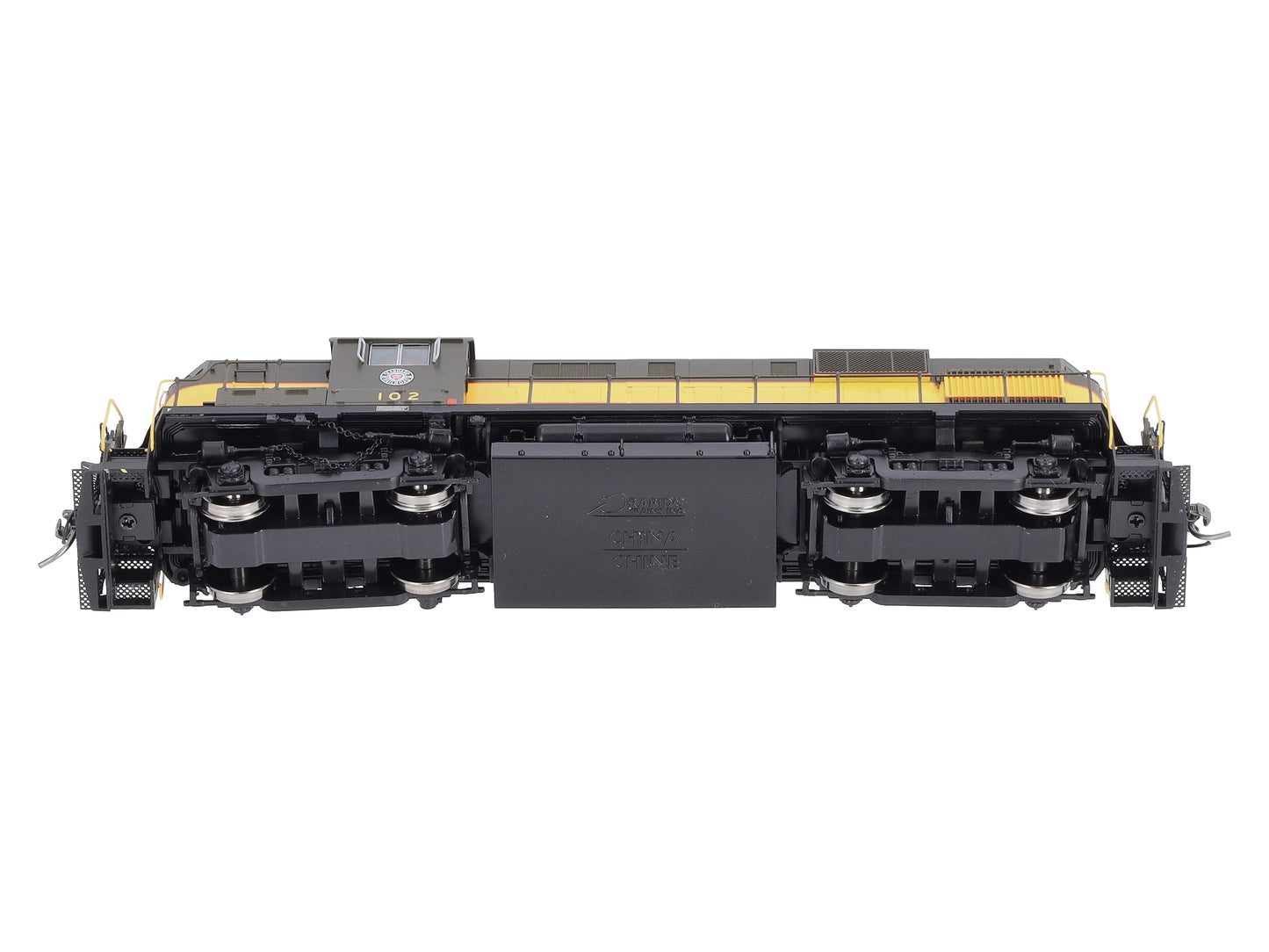 Rapido Trains 31087 HO Scale Seaboard Airline RS-11 Diesel Locomotive #102