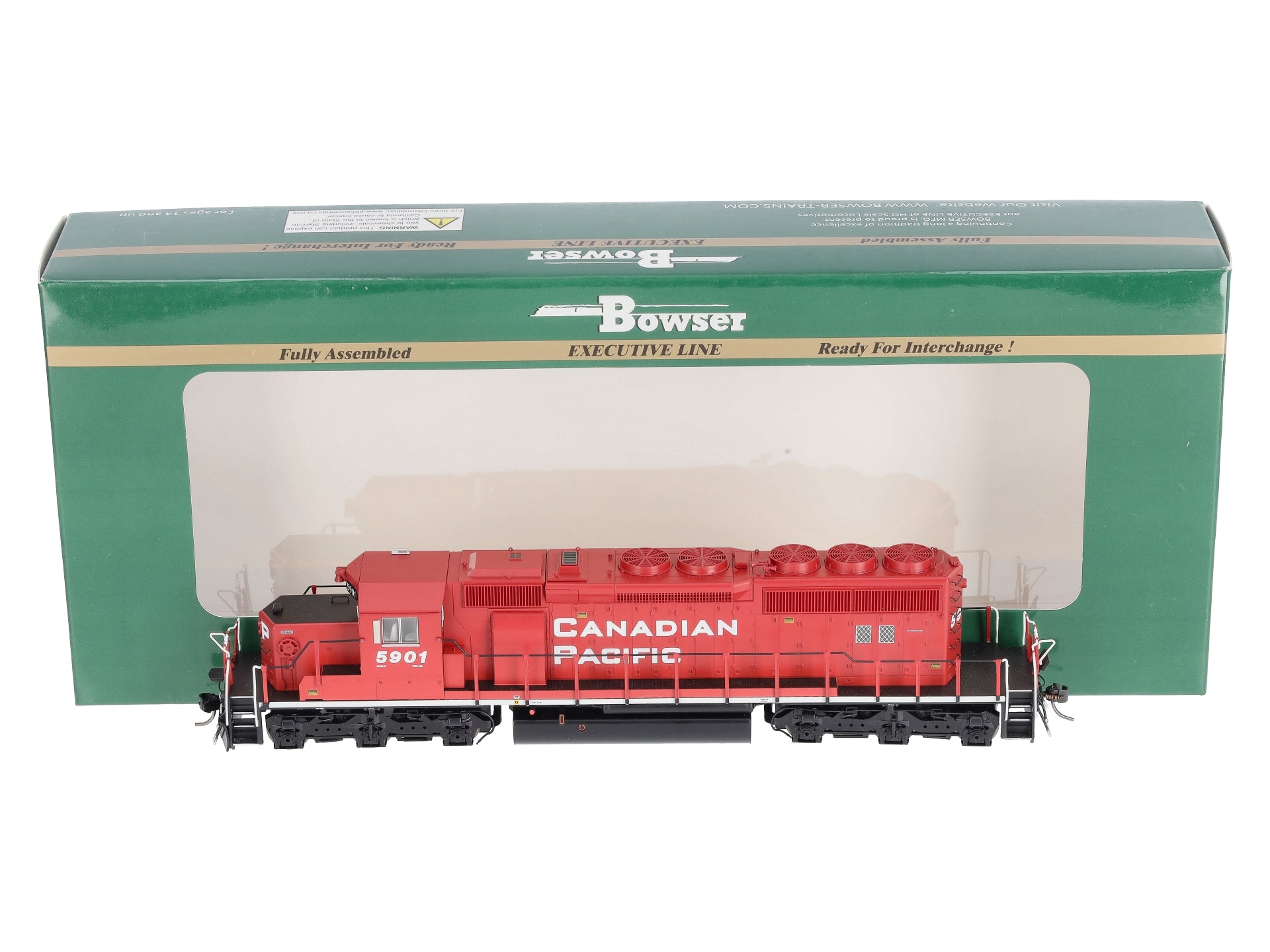 Bowser 25045 HO Scale Canadian Pacific GMD SD40-2 Diesel Locomotive #5901