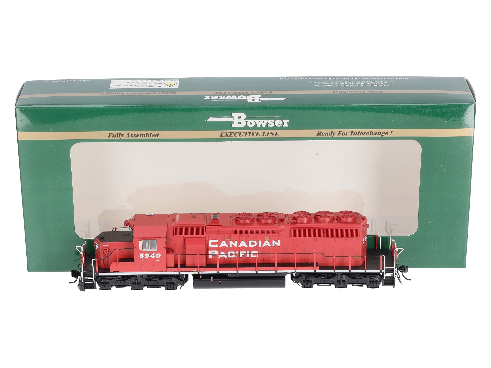 Bowser 25046 HO Scale Canadian Pacific GMD SD40-2 Diesel Engine #5940