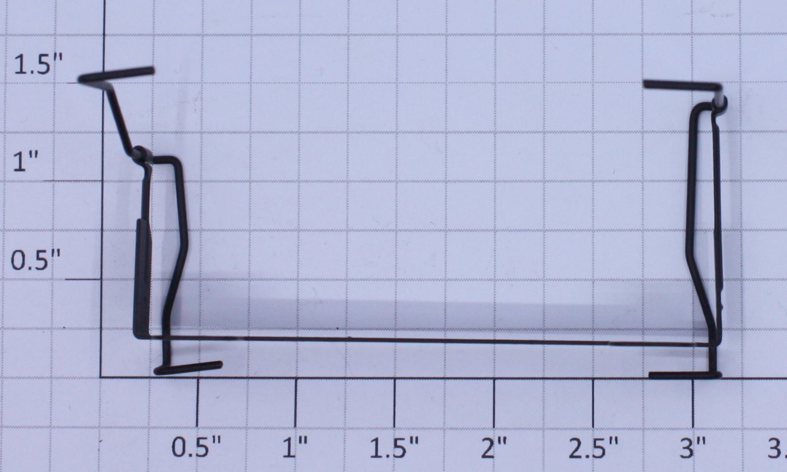 Lionel 18221-94  SD-50 Black Front Handrail Stanchion