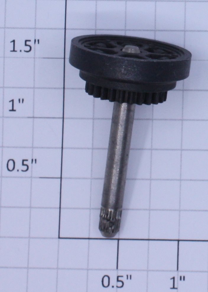 Lionel 18316-550 GG-1 Center Gear Wheel & Axle Assembly