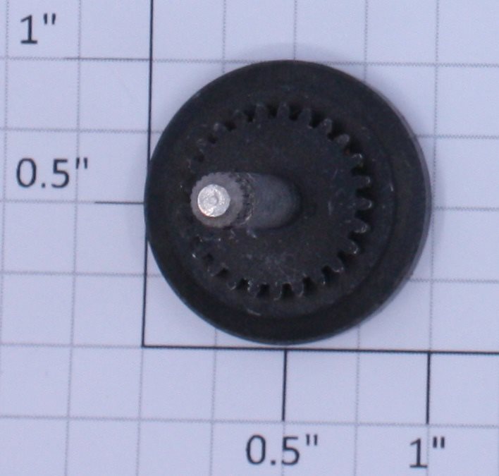Lionel 18316-550 GG-1 Center Gear Wheel & Axle Assembly