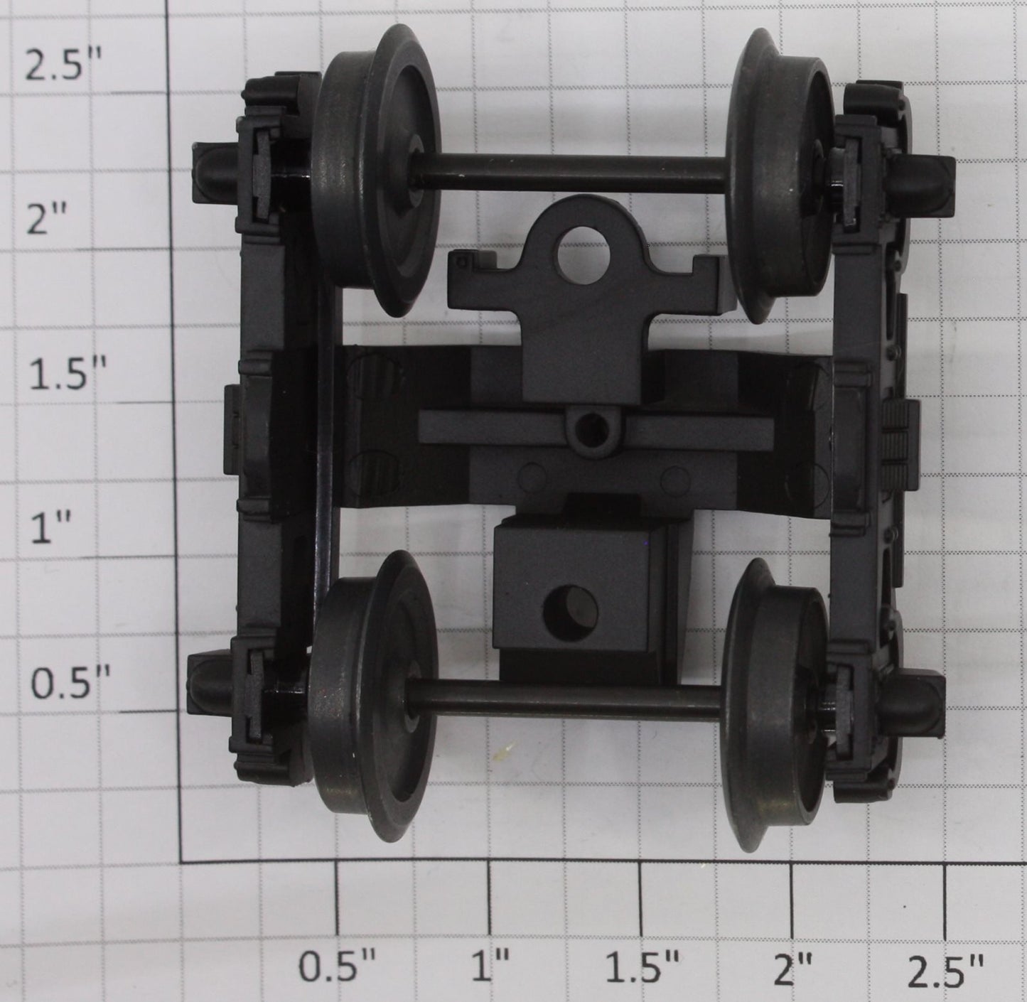 Lionel 8086-T50 Tender Truck Assembly with 4 Spring Detail