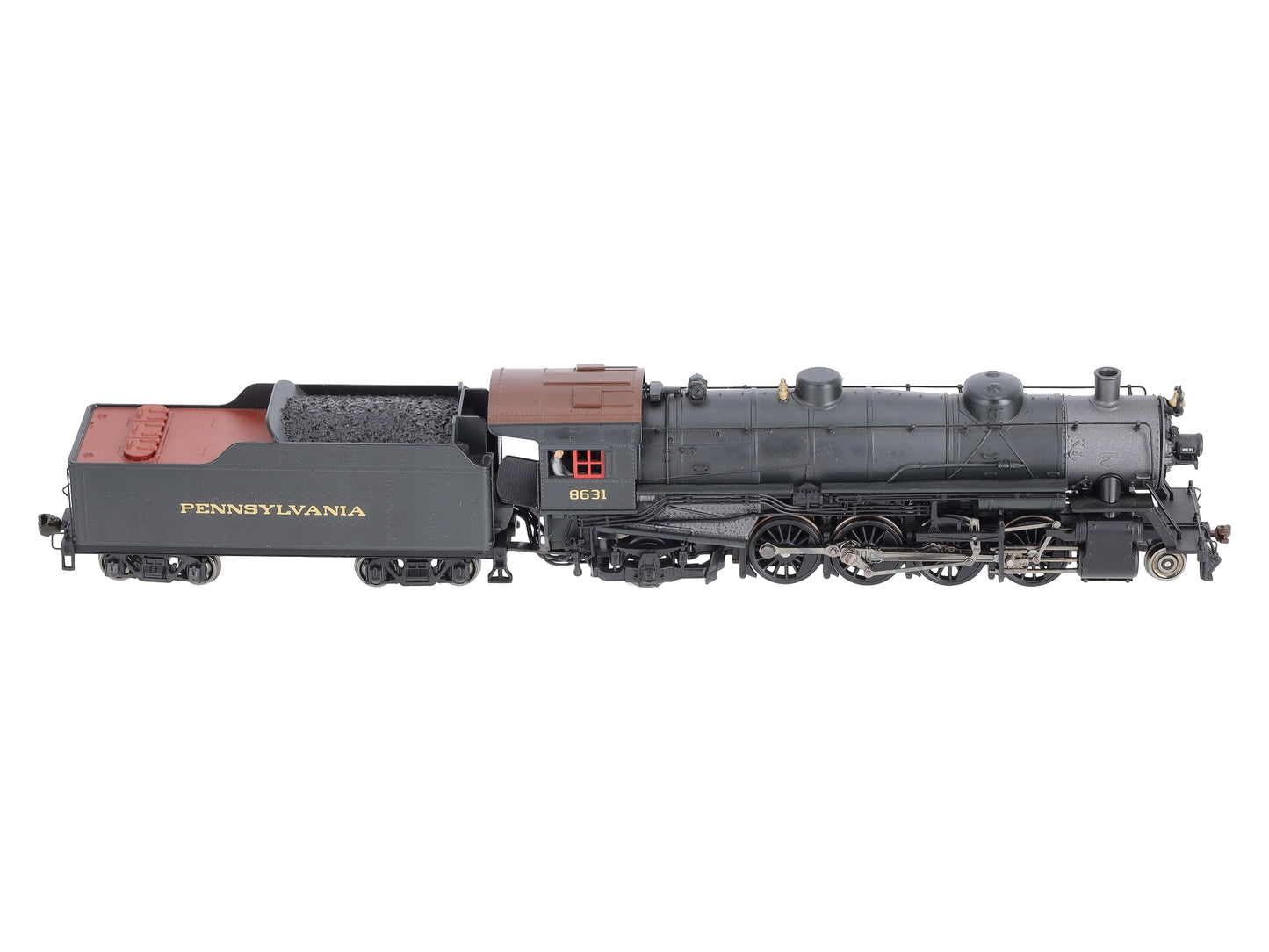 Broadway Limited 5176 HO Pennsylvania USRA Light 2-8-2 Mikado Steam Loco #8631