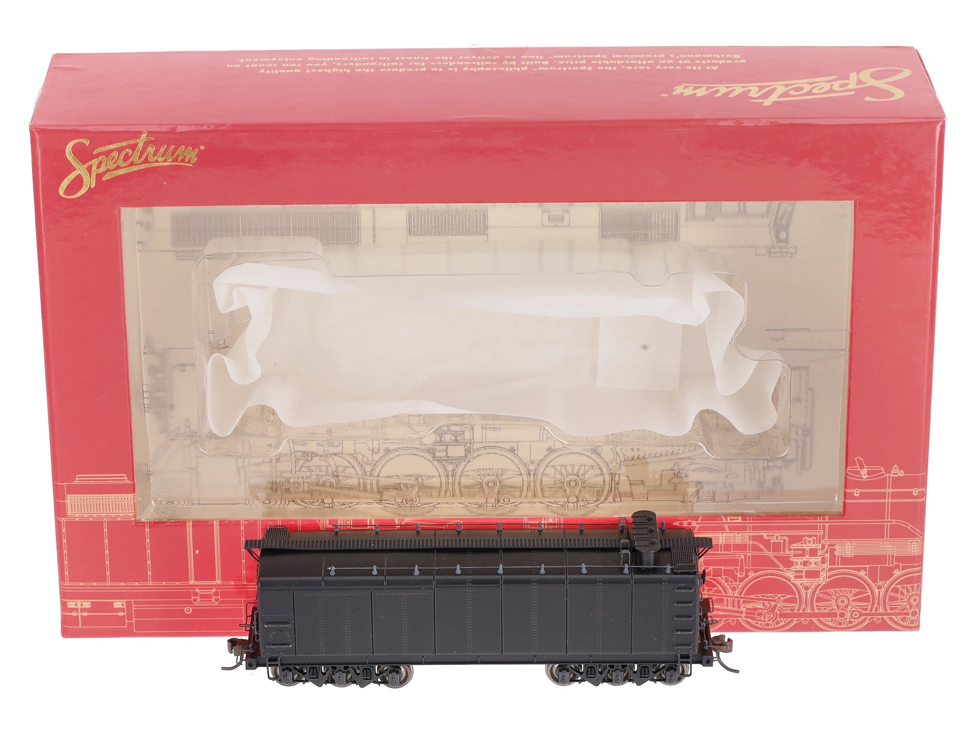 Bachmann 89921 HO Undecorated Black Auxiliary Water Tender LN/Box