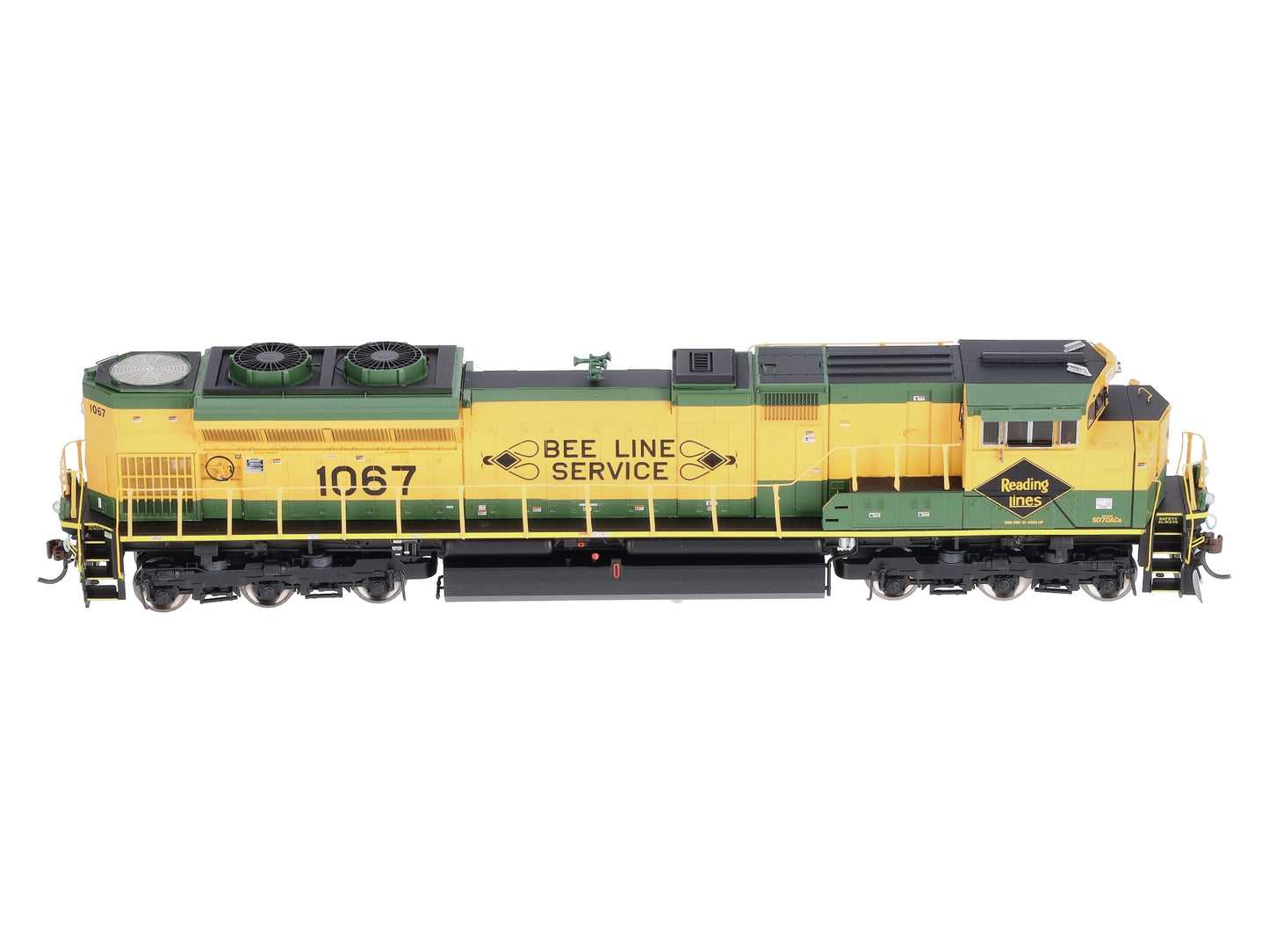 Athearn G68803 HO NS "Reading Company Heritage" SD70ACe Locomotive #1067 w/DCC LN/Box