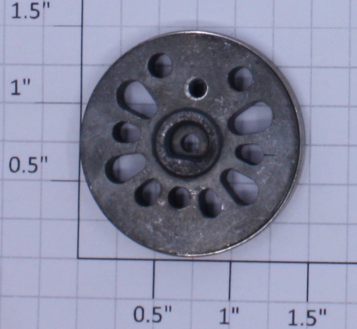 Lionel 18064-631 Driver Center Wheel with Nickel Rim