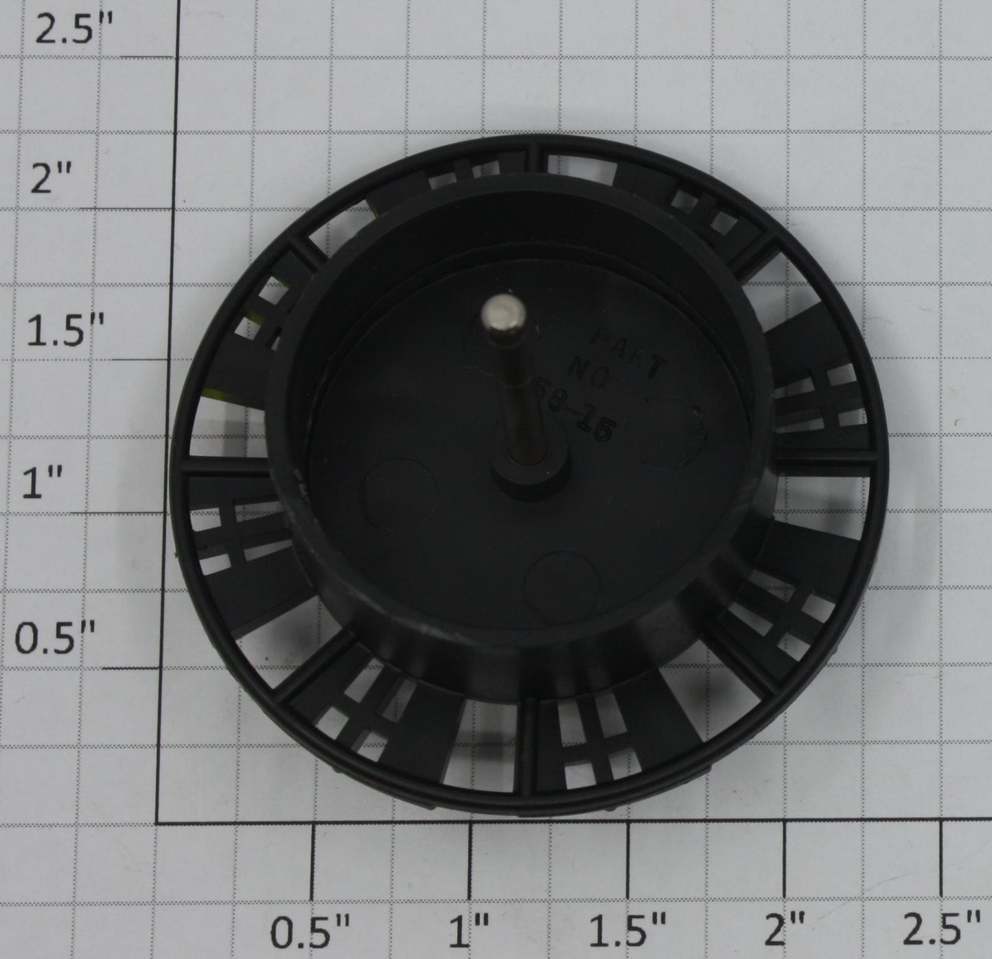 Lionel 58-15 Snowblower Impeller and Shaft Assembly